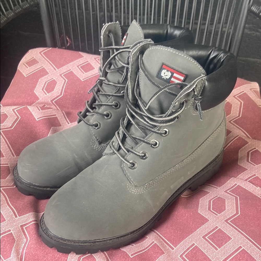 Men's Grey Boots